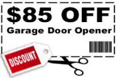  Get $85 OFF garage door opener